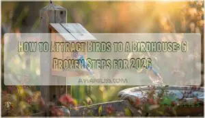 how to attract birds to a bird house