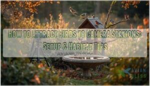 how to attract birds to camera stations