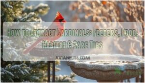 how to attract cardinals to your yard