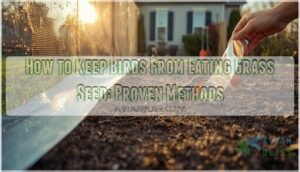 how to keep birds from eating grass seed how to keep birds from eating grass seed