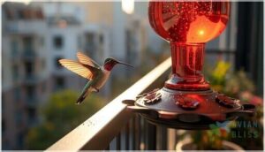 hummingbird feeders for balconies hummingbird feeders for balconies