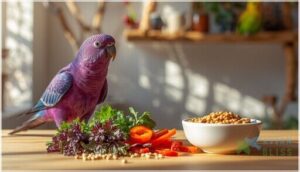 ideal diet and nutrition for purple parakeets ideal diet and nutrition for purple parakeets