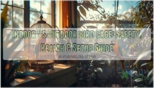 indoor vs outdoor bird cage considerations indoor vs outdoor bird cage considerations