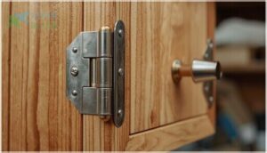 installing hinged access for cleaning installing hinged access for cleaning