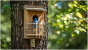 installing nest boxes and predator guards installing nest boxes and predator guards