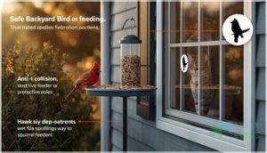 keeping birds safe while feeding keeping birds safe while feeding