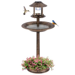LDAILY Outdoor Bird Bath, 42’’ B0F8B7JZ7K