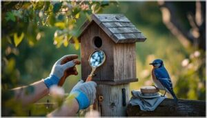 maintaining and monitoring bluebird houses maintaining and monitoring bluebird houses