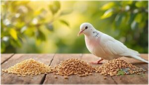 millet, sorghum, and canary seed millet, sorghum, and canary seed