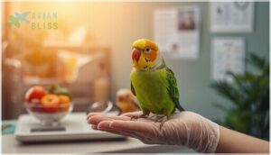 monitoring lovebird nutrition and health monitoring lovebird nutrition and health