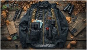 multiple pockets for birdwatching gear multiple pockets for birdwatching gear
