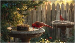 offering water and nesting opportunities offering water and nesting opportunities