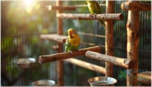 optimizing perch placement in bird cages optimizing perch placement in bird cages