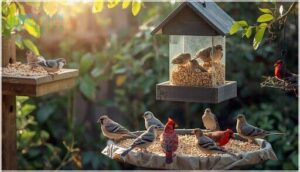 platform and window feeders for variety platform and window feeders for variety