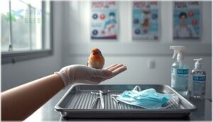 preventing avian parasite transmission preventing avian parasite transmission