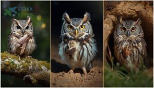 scops, screech, and burrowing owls scops, screech, and burrowing owls