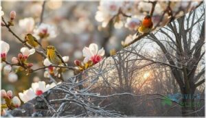 seasonal birds: visitors and migrants seasonal birds: visitors and migrants