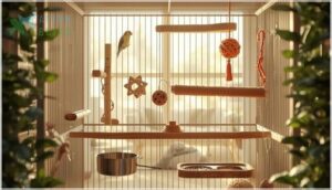 setting up the ideal cage environment setting up the ideal cage environment