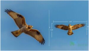 size and wingspan comparison size and wingspan comparison