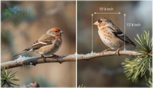 size, wingspan, and body shape comparison size, wingspan, and body shape comparison