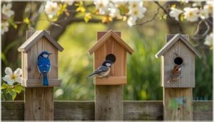 spring nesters—bluebirds, chickadees, wrens spring nesters—bluebirds, chickadees, wrens