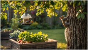 squirrel-proofing bird feeders and gardens squirrel-proofing bird feeders and gardens