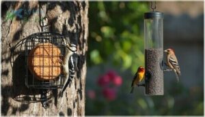 suet and nyjer feeders suet and nyjer feeders
