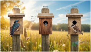 summer users—tree swallows, titmice, house sparrows summer users—tree swallows, titmice, house sparrows