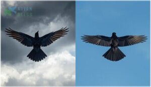 tail and wing shape tail and wing shape