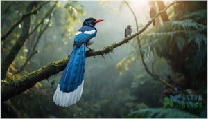 taiwan blue magpie taiwan blue magpie