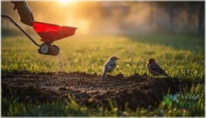 timing your seeding to reduce bird activity timing your seeding to reduce bird activity