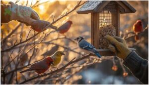 tips to maximize bird visits with timely refills tips to maximize bird visits with timely refills