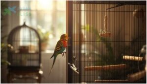 transitioning your bird to a new cage transitioning your bird to a new cage