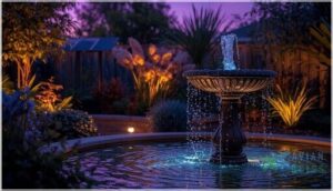 types of lighting for bird baths types of lighting for bird baths