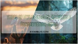 types of owls types of owls