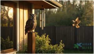 using decoy predators and noise deterrents using decoy predators and noise deterrents