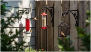 using vertical space and wall brackets using vertical space and wall brackets