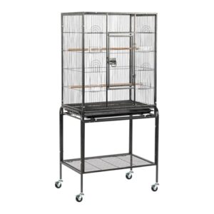 VINGLI Bird Cage with Wheels, B0DWK1WDVL