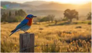 western bluebird western bluebird