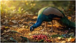 what do peafowl eat what do peafowl eat