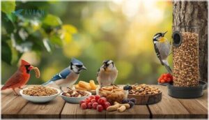 what foods do wild birds eat what foods do wild birds eat