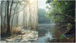 white-sand and riverine edge habitats white-sand and riverine edge habitats