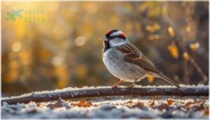 white-throated sparrow (zonotrichia albicollis) white-throated sparrow (zonotrichia albicollis)