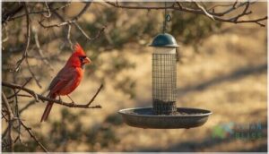 why cardinals may not visit your feeder why cardinals may not visit your feeder