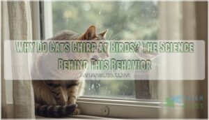 why do cats chirp at birds why do cats chirp at birds