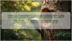 why do woodpeckers peck wood why do woodpeckers peck wood