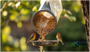 wide-mouth openings for easy refilling wide-mouth openings for easy refilling