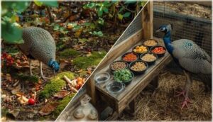 wild peafowl diet vs. captive diet wild peafowl diet vs. captive diet