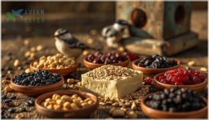 adding seeds, nuts, and fruits adding seeds, nuts, and fruits