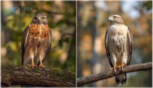 adult vs. juvenile plumage adult vs. juvenile plumage